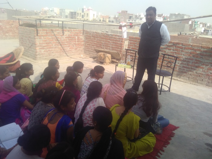 DLSA South organized Legal Awareness Programme  “Celebrating Nation Legal Services Day”  on 09.11.2016 , Panel Advocate of South District at B-16,Gali No-9,Gagan Vihar, Mithapur Extension, (Near Government School-Molar Bandh.