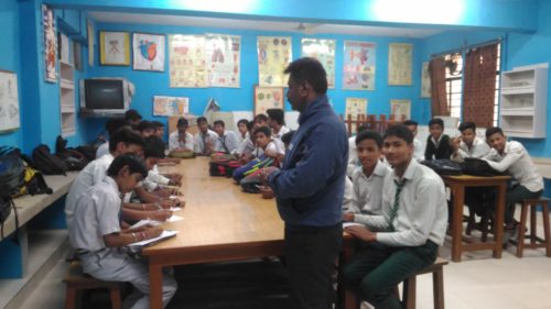 LEGAL LITERACY CLASSES CONDUCTED AT GBSSS HAUZ RANI (1923021) ON 16.11.2016