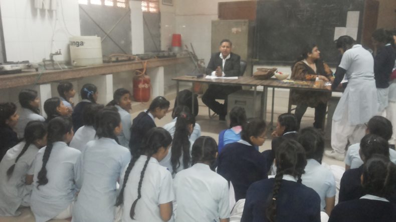 LEGAL LITERACY CLASSES CONDUCTED AT GGSSS NO. 2, SEC-IV, DR. AMBEDKAR NAGAR (1923045) ON 15.11.2016