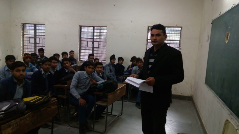 LEGAL LITERACY CLASSES CONDUCTED AT GBSSS, SANGAM VIHAR, N.D. (ID-1923027) ON 23.12.2016