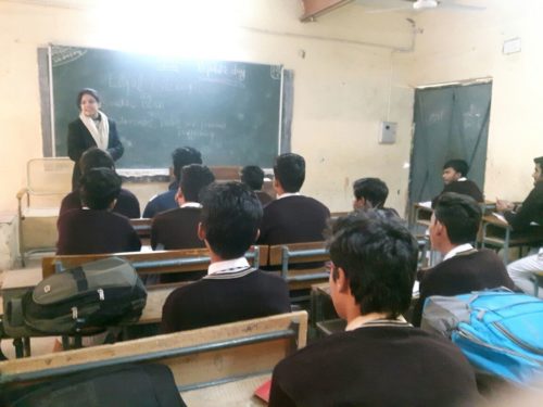 LEGAL LITERACY CLASSES CONDUCTED AT YOGI SBV, SEC-IV, DR. AMBEDKAR NAGAR on 25.01.2017