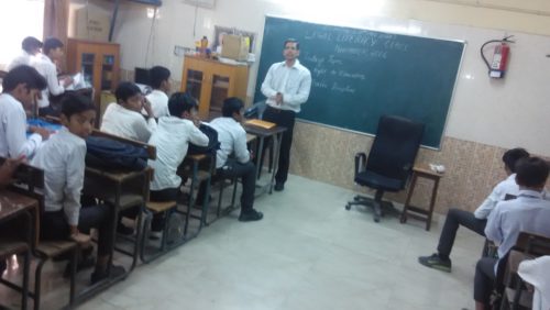 LEGAL LITERACY CLASSES CONDUCTED AT GBSS NO. 3, SEC V, AMBEDKAR NAGAR (1923066) ON 19.11.2016