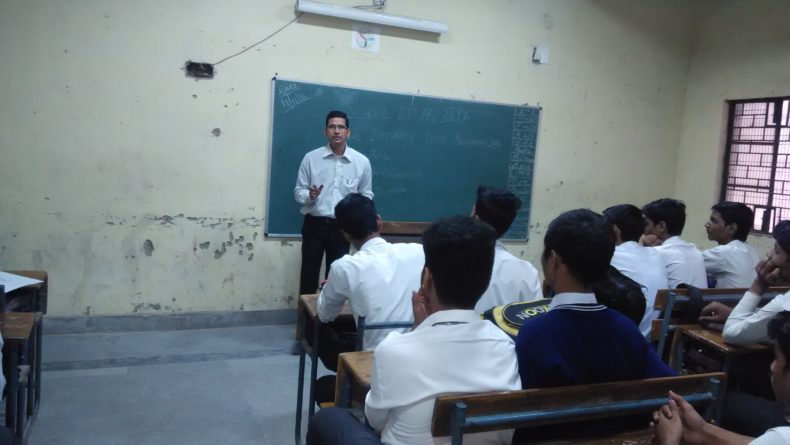 LEGAL LITERACY CLASSES CONDUCTED AT GBSS TIGRI, DR. AMBEDKAR NAGAR (1923017) ON 18.11.2016