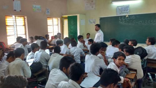 MASS LEGAL LITERACY CAMPAIGN CONDUCTED AT GBSSS, SULTANPUR (1923355) ON 21.10.2016