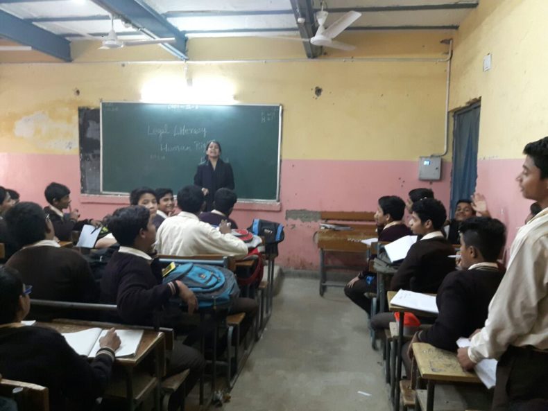 LEGAL LITERACY CLASSES CONDUCTED AT YOGI SBV, SEC-IV, DR. AMBEDKAR NAGAR (1923005) on 09.12.2016