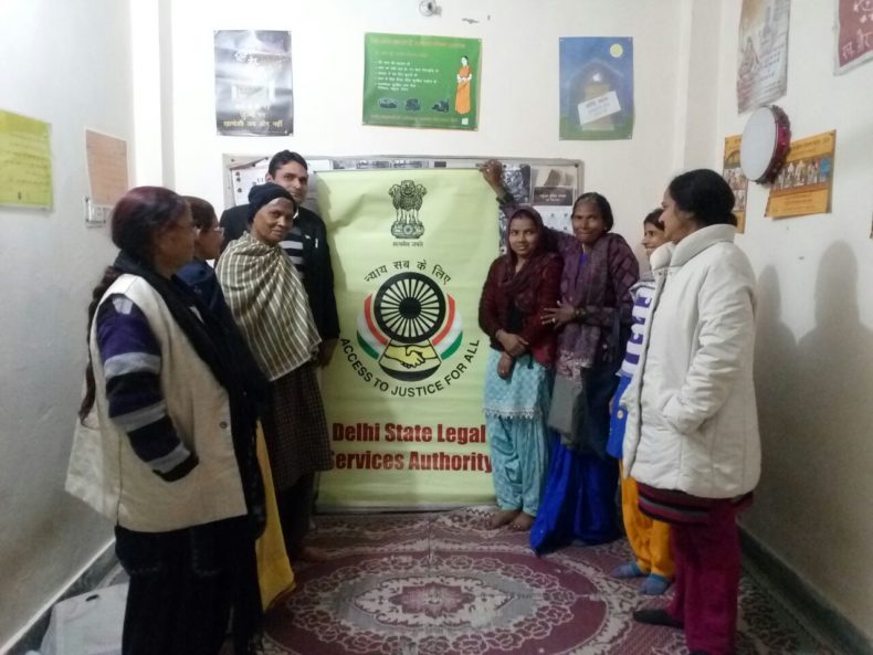 LEGAL AWARENESS PROGRAMME  AT JAGORI, B-1, 559, JJ COLONY, JALEBI CHOWK, NEAR SUBZI MANDI, MADAN PUR KHADAR ON 19.01.2017