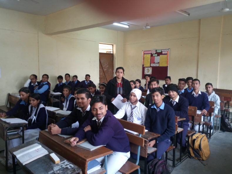 LEGAL LITERACY CLASSES CONDUCTED AT G-COED SSS, DWARKA, SEC-6 SITE-2 (1821031) ON 21.01.2017