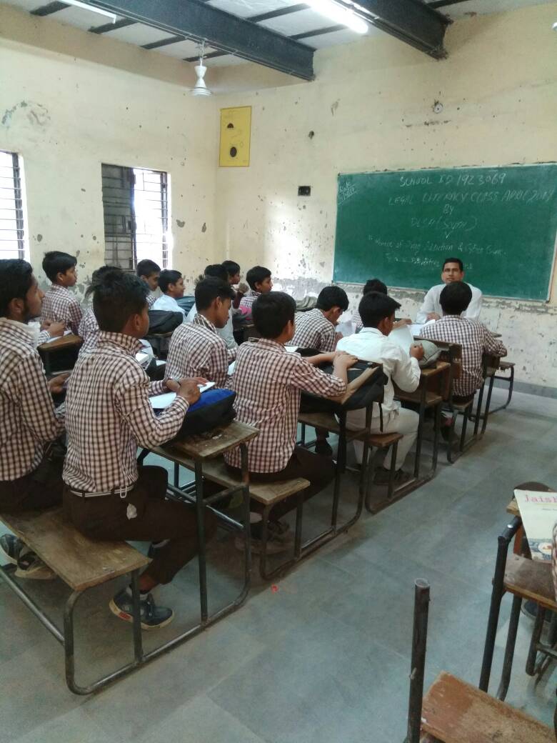 LEGAL LITERACY CLASSES CONDUCTED AT GBSS KHANPUR NO.2, (ID-1923069) ON 19.04.2017