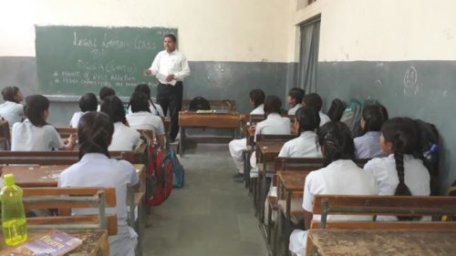 LEGAL LITERACY CLASSES CONDUCTED AT GGSSS NO. 2, SED-IV, DR. AMBEDKDAR NAGAR, (ID-1923045) ON 17.04.2017