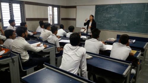 LEGAL LITERACY CLASSES CONDUCTED AT GBSSS, PUSHPA VIHAR, SECTOR-1 MB ROAD,(1923058) ON 05.04.2017