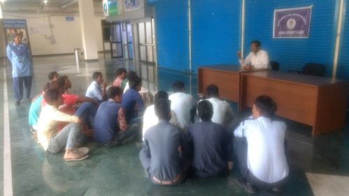 LEGAL AWARENESS PROGRAMME CONDUCTED AT UTILITY BLOCK, SAKET COURT COMPLEX ON INTERNATIONAL LABOUR DAY  ON 01.05.2017
