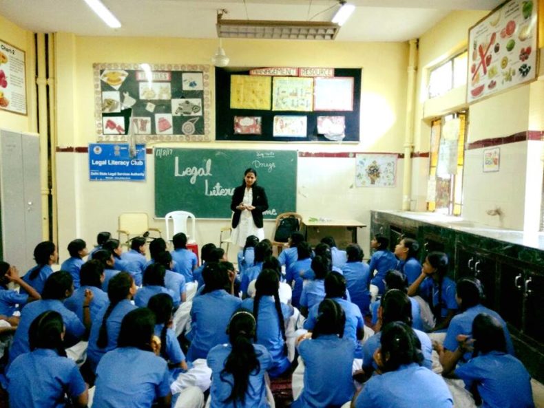 LEGAL LITERACY CLASS AT GGSSS, NO.1, DR. AMBEDKAR NAGAR (1923044) ON 16.08.2017