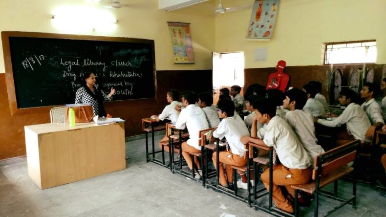 LEGAL LITERACY CLASS AT SBV J-BLOCK, SANGAM VIHAR, (ID-1923357) ON 18.08.2017