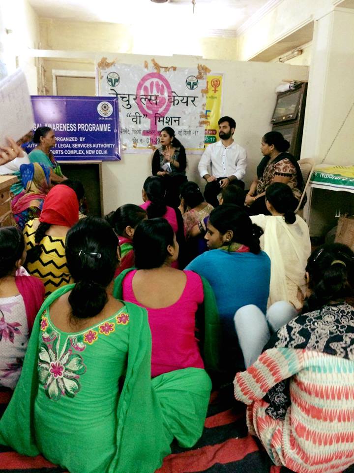 LEGAL AWARENESS PROGRAMME AT COMMUNITY LEVEL IN THE AREA OF KHIRKI EXTENSION, MALVIYA NAGAR ON 19.08.2017