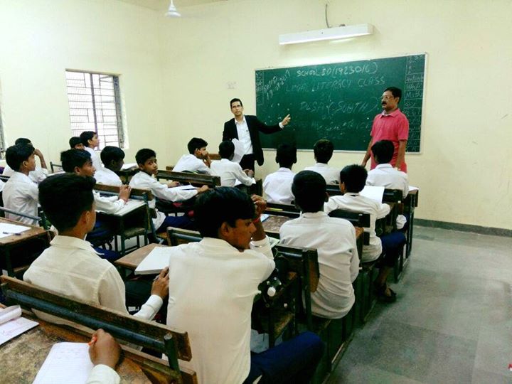 LEGAL LITERACY CLASS AT GBSS NO.1, SEV-V, DR. AMBEDKAR NAGAR (1923016) ON 19.08.2017