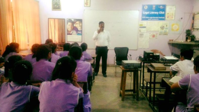 LEGAL LITERACY CLASS AT SKV (GARGI), GREEN PARK EXTN. (1925032) ON 28.08.2017