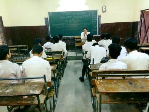 LEGAL LITERACY CLASS AT GBSS TIGRI, DR. AMBEDKAR NAGAR (ID-1923017) ON 11.09.2017