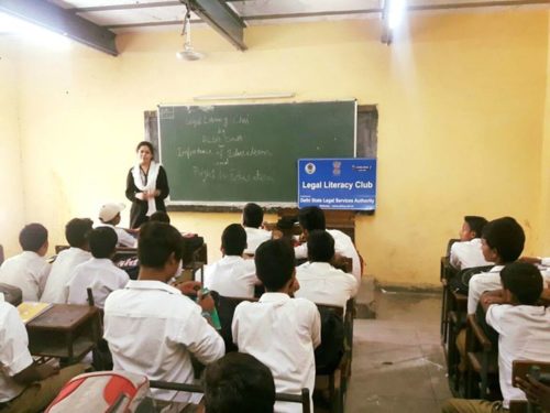 LEGAL LITERACY CLASS AT GBSSS NO.1, SEC-IV, DR. AMBEDKAR NAGAR (ID-1923008) ON 08.09.2017