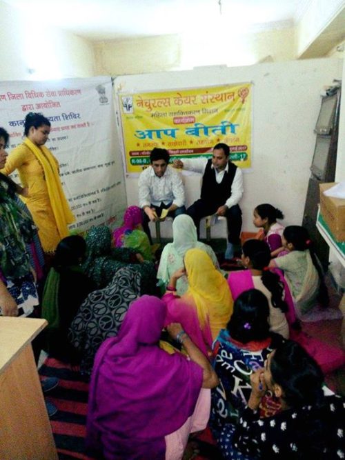 UNDER THE CAMPAIGN “CONNECTING TO SERVE” LEGAL AWARENESS PROGRAMME AT COMMUNITY LEVEL IN THE AREA OF KHIRKI EXTENSION, MALVIYA NAGAR, NEW DELHI ON 17.11.2017