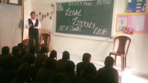 LEGAL LITERACY CLASSES CONDUCTED AT BPSKV, DEOLI ( 1923042) ON 21.11.2017