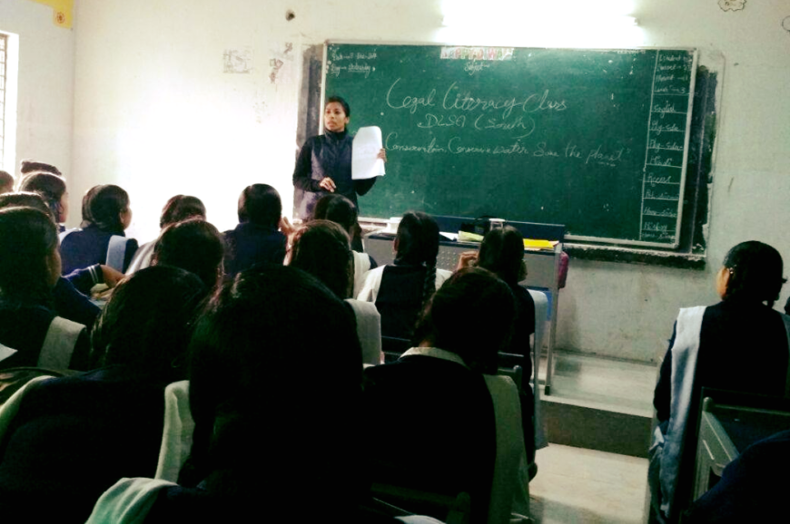 LEGAL LITERACY CLASSES AT GGSSS, SANGAM VIHAR (ID-1923052) ON 13.12.2017