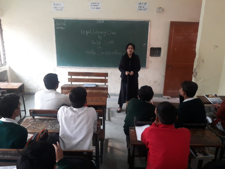 LEGAL LITERACY CLASS AT GBSSS G BLOCK, SAKET (ID-1923068) ON 14.12.2017