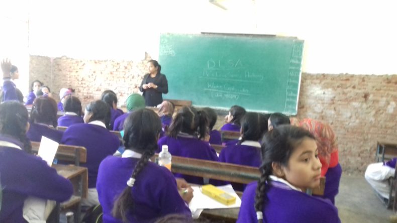 LEGAL LITERACY CLASS AT RRMR SKV HAUZRANI, (1923041) ON 12.12.2017