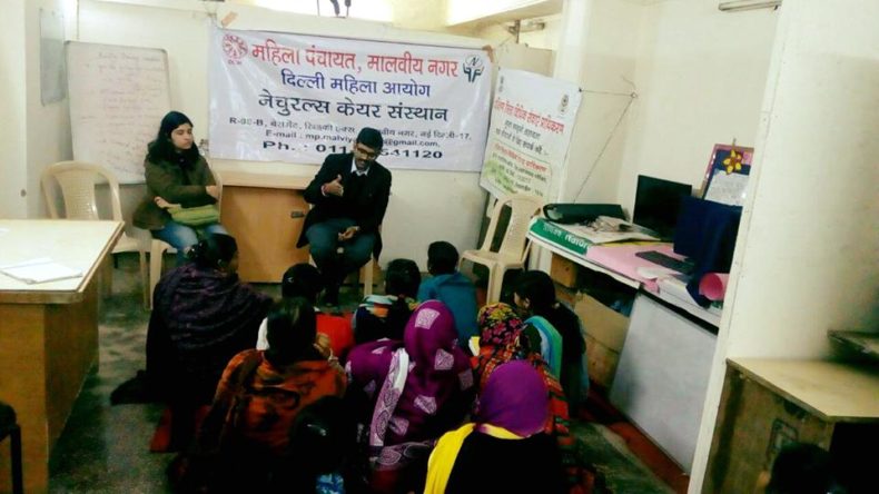 LEGAL AWARENESS PROGRAMME AT COMMUNITY LEVEL IN THE AREA OF KHIRKI EXTENSION, MALVIYA NAGAR, NEW DELHI ON 05.01.2018