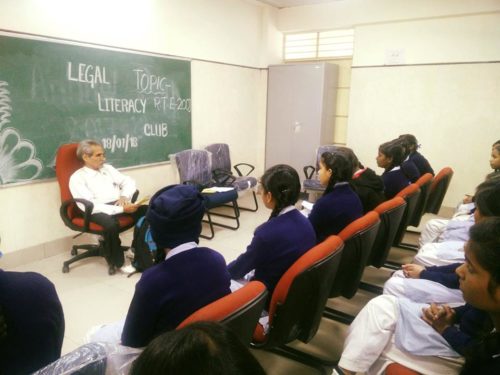 LEGAL LITERACY CLASS AT GGSS LADO SARAI, (ID-1923051), NEW DELHI ON 18.01.2018