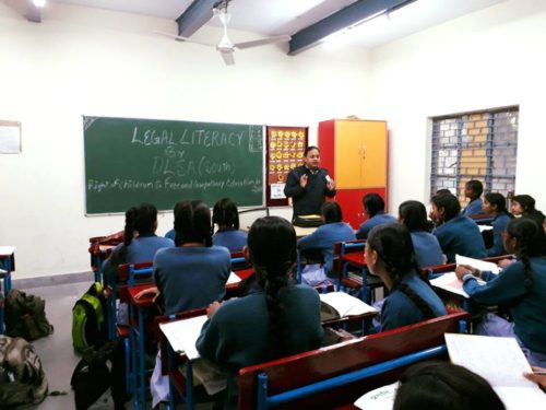 LEGAL LITERACY CLASS AT GGSSS, BEGUMPUR, (ID-1923072), NEW DELHI ON 18.01.2018
