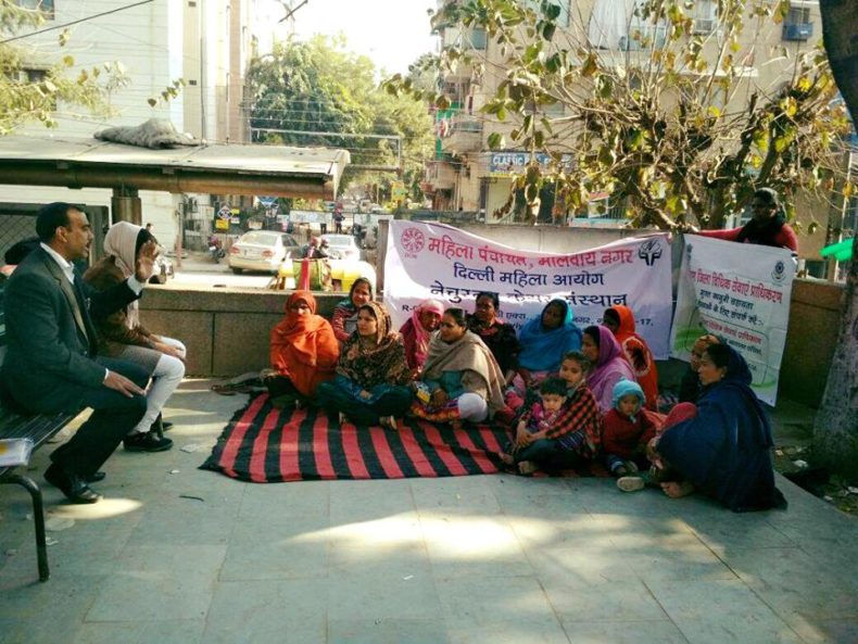 LEGAL AWARENESS PROGRAMME AT COMMUNITY LEVEL IN THE AREA OF KHIRKI EXTENSION, MALVIYA NAGAR, NEW DELHI ON 16.01.2018