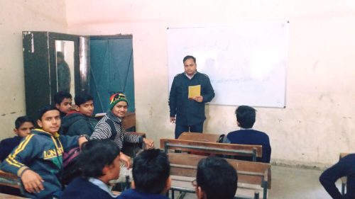 LEGAL LITERACY CLASS AT GBSSS, KHANPUR NO.1 (ID-1923020) ON 22.01.2018