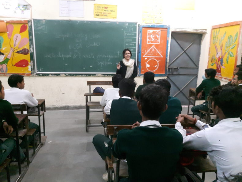 LEGAL LITERACY CLASS AT GBSSS G BLOCK, SAKET (IS-1923068) ON 15.02.2018