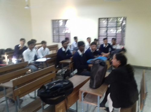 LEGAL LITERACY CLASS AT GBSSS, DEVOLI, NEW DELHI (ID-1923018) ON 19.02.2018