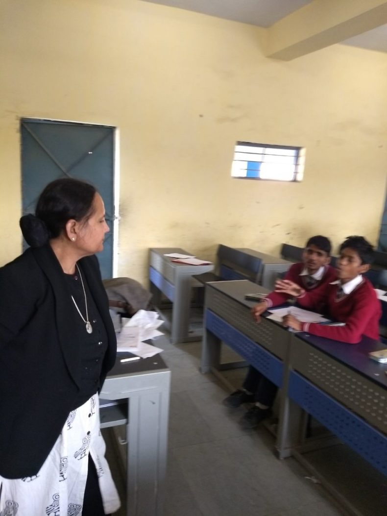 LEGAL LITERACY CLASS AT GBSSS MALVIYA  NAGAR (ID-1923010) ON 20.02.2018