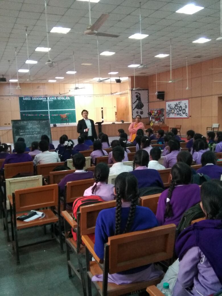 LEGAL LITERACY CLASS AT SKV (GARGI), GREEN PARK EXTN (ID-1925032) ON 22.02.2018