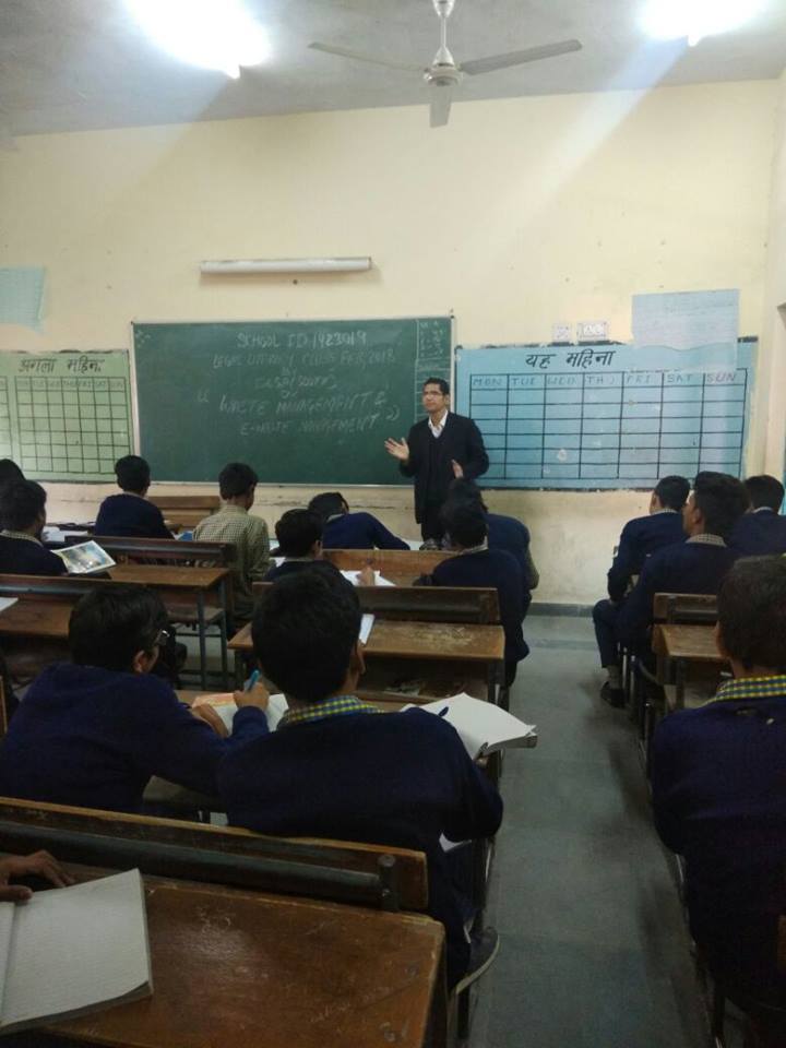 LEGAL LITERACY CLASS AT GSBV. SEC-IV, DR. AMBEDKAR NAGAR, (ID-1923019) ON 15.02.2018