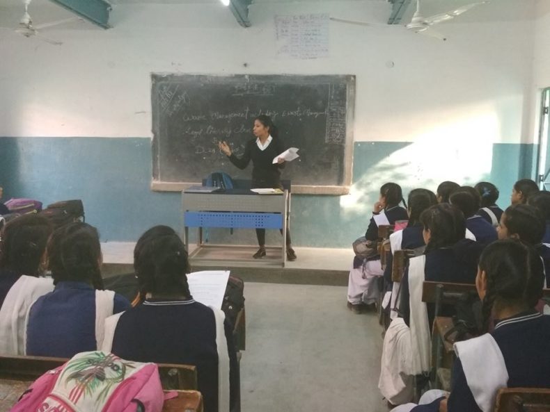 LEGAL LITERACY CLASS AT GGSSS, SANGAM VIHAR (ID-1923052) ON 22.02.2018