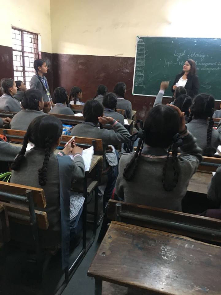 LEGAL LITERACY CLASS AT GGSSS NO. 3, SEC-IV, DR. AMBEDKAR NAGAR, (ID-1923060) ON 19.02.2018