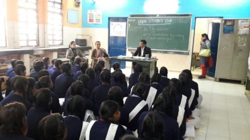 LEGAL LITERACY CLASS AT GGSSS, CHATTERPUR (ID-1923048) ON 16.02.2018