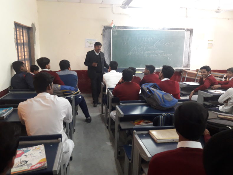 LEGAL LITERACY CLASS AT GSBV SSS QUTUB MEHRAULI, (ID-1923004) ON 19.02.2018