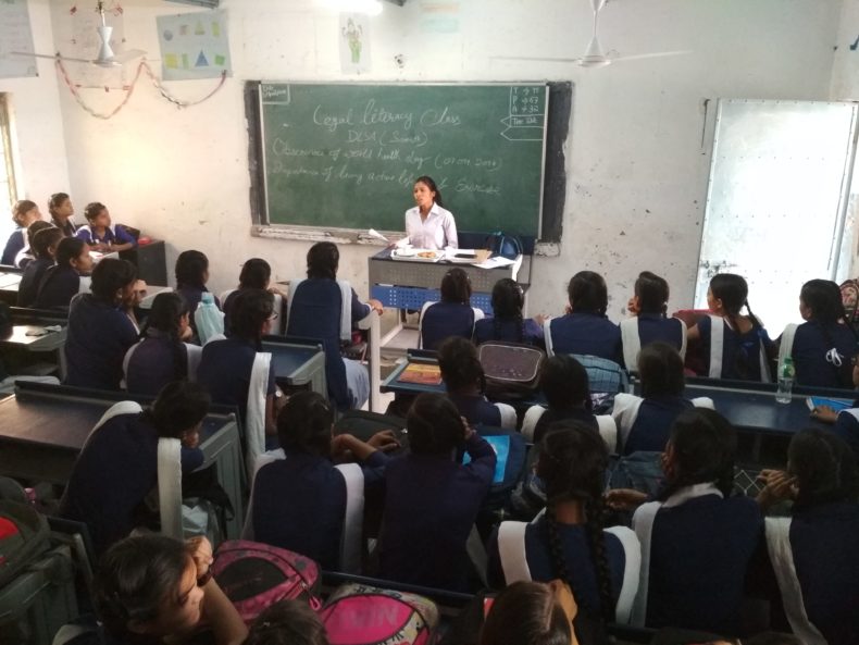 LEGAL LITERACY CLASS AT GGSSS, SANGAM VIHAR (ID-1923052) ON 05.04.2018