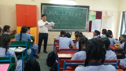 LEGAL LITERACY CLASS AT GGSSS, BEGUMPUR, (ID-1923072) ON 06.04.2018