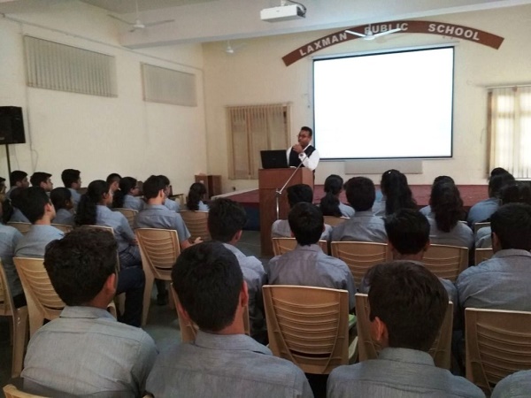 SENSITIZATION PROGRAMME ON SEXUAL VIOLENCE HELD ON 04.05.2018 AT LAXMAN PUBLIC SCHOOL, HAUZ KHAS ENCLAVE, NEW DELHI-16