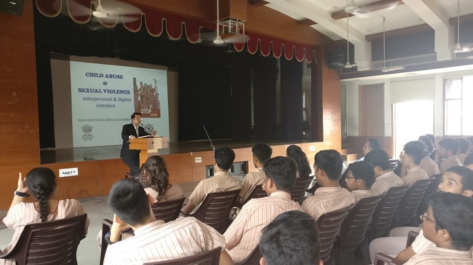 SENSITIZATION PROGRAMME ON SEXUAL VIOLENCE HELD ON 11.07.2018 AT ST. PAUL’S SCHOOL, HAUZ KHAS, NEW DELHI