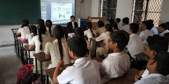 SENSITIZATION PROGRAMME ON SEXUAL VIOLENCE HELD ON 12.07.2018 AT PRINCE PUBLIC SCHOOL, MEHRAULI