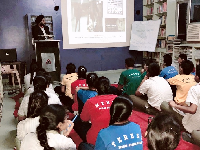 SENSITIZATION PROGRAMME ON SEXUAL VIOLENCE HELD ON 25.07.2018 AT THE PINNACLE SCHOOL, D-BLOCK, PANCHSHEEL ENCLAVE, NEW DELHI-17