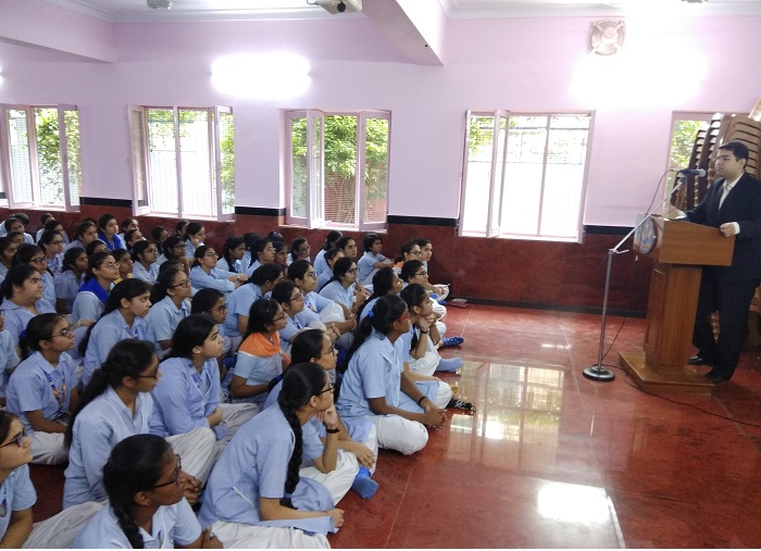 SENSITIZATION PROGRAMME ON SEXUAL VIOLENCE HELD ON 06.08.2018 AT ST. ANTHONY SCHOOL, HAUZ KHAS, NEW DELHI