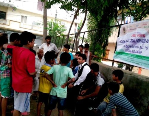 DLSA (SOUTH) ORGANISED LEGAL AWARENESS PROGRAMME IN THE AREA OF BEGUMPUR, MALVIYA NAGAR, NEW DELHI ON 19.08.2018