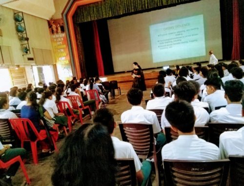 SENSITIZATION PROGRAMME ON SEXUAL VIOLENCE HELD ON 27.08.2018 AT DELHI POLICE PUBLIC SHCOOL, SAFDARJUNG ENCLAVE, NEW DELHI